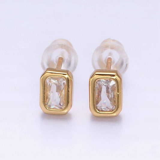 Adriene Bezel Studs