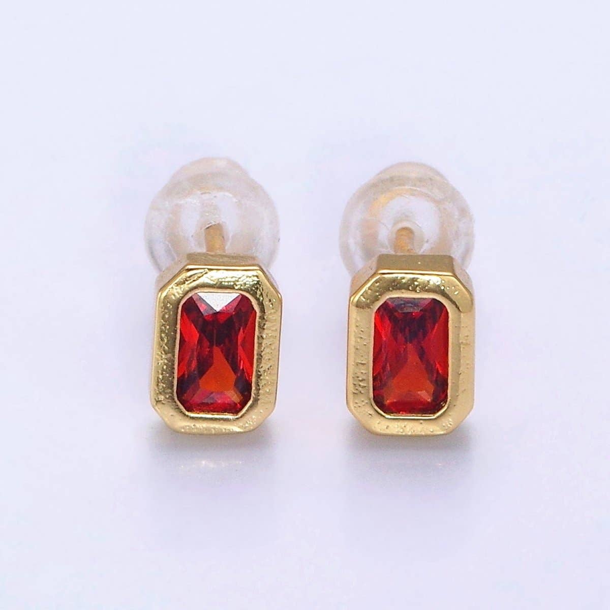 Adriene Bezel Studs