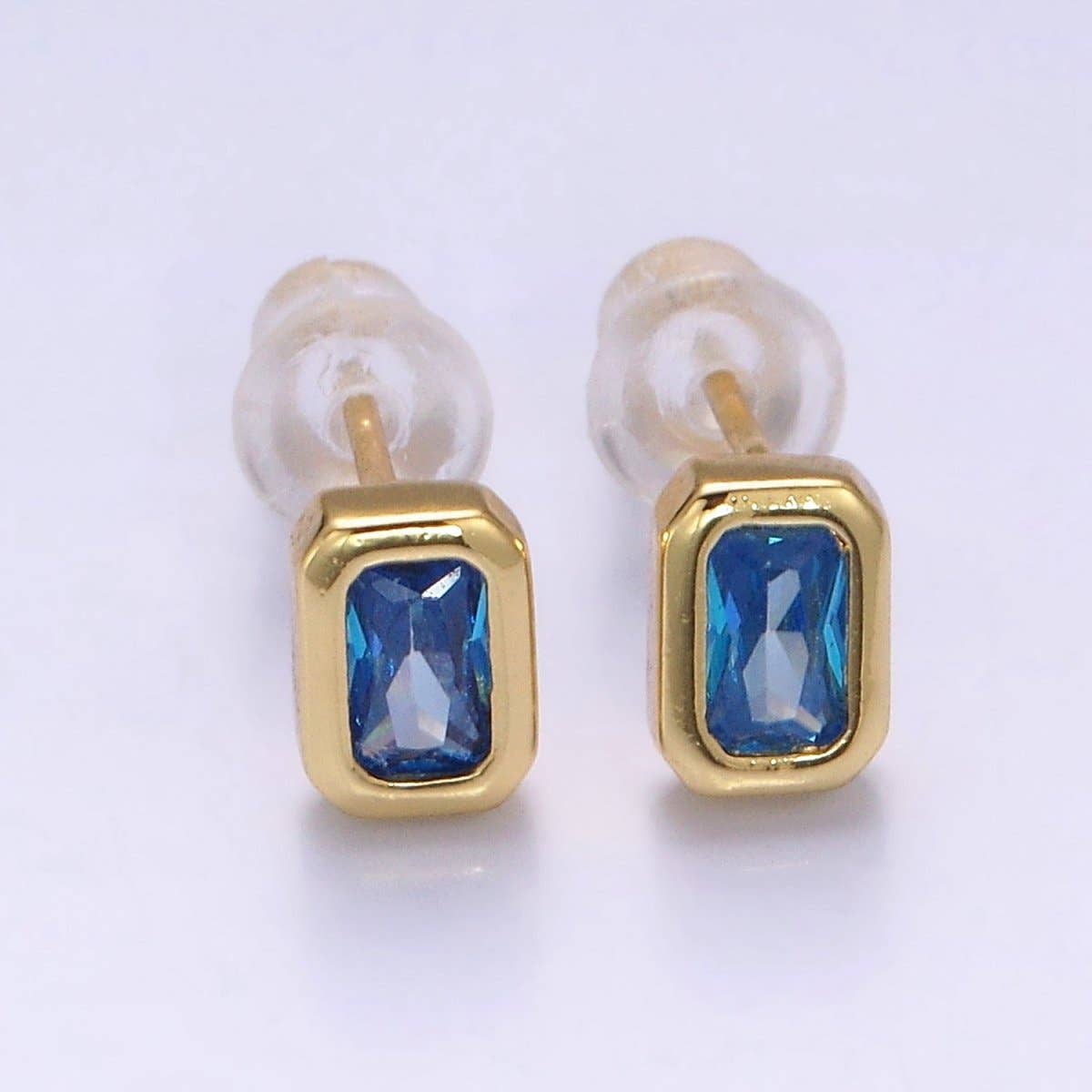 Adriene Bezel Studs