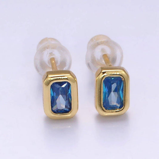 Adriene Bezel Studs